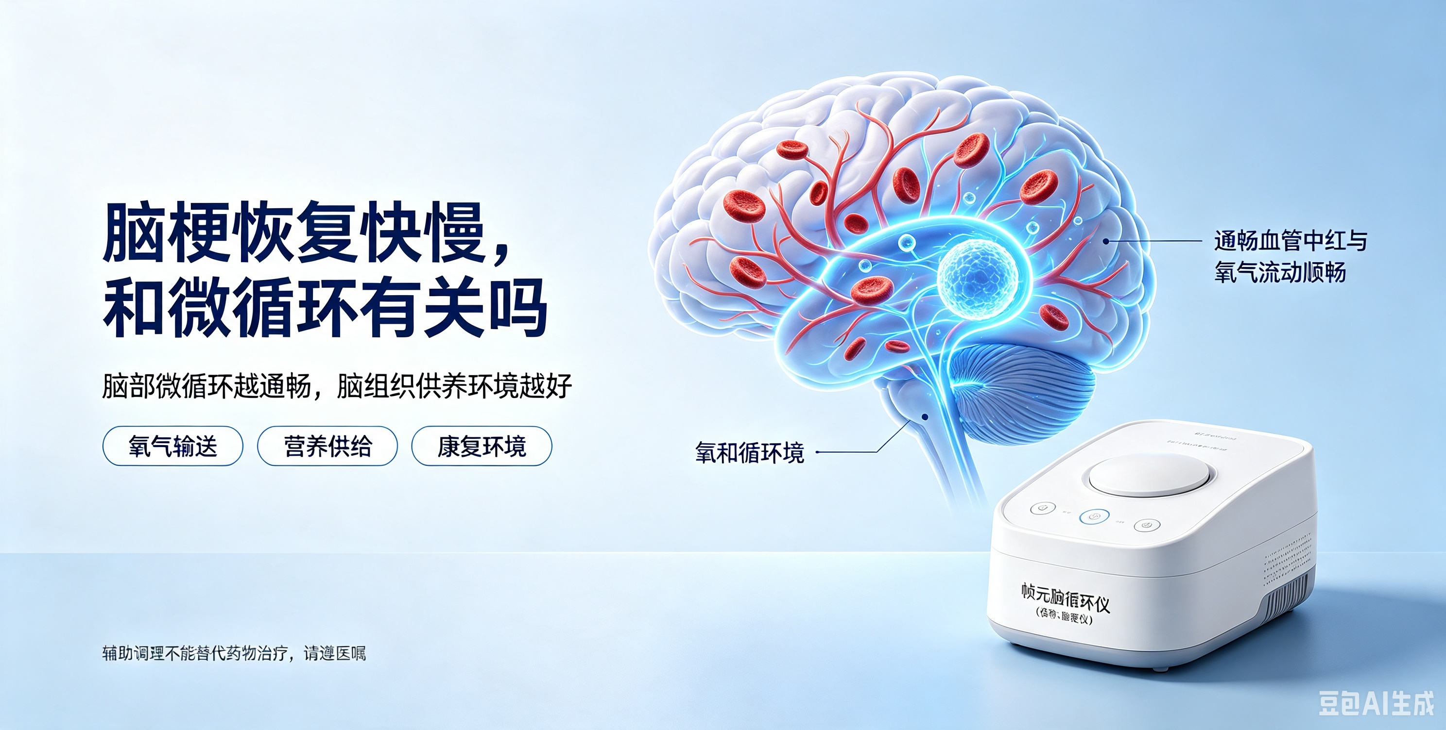 脑梗恢复快慢,和脑部微循环通畅度关系大吗?