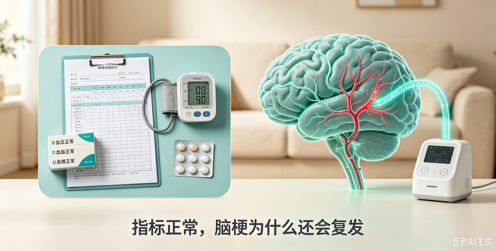 为什么指标正常,脑梗依然容易复发?